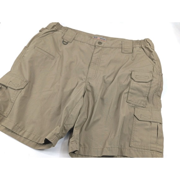 5.11 Tactical Other - 511 Tactical Taclite Pro Cargo Shorts Mens 40x9 Khaki Ripstop Outdoor Hiking